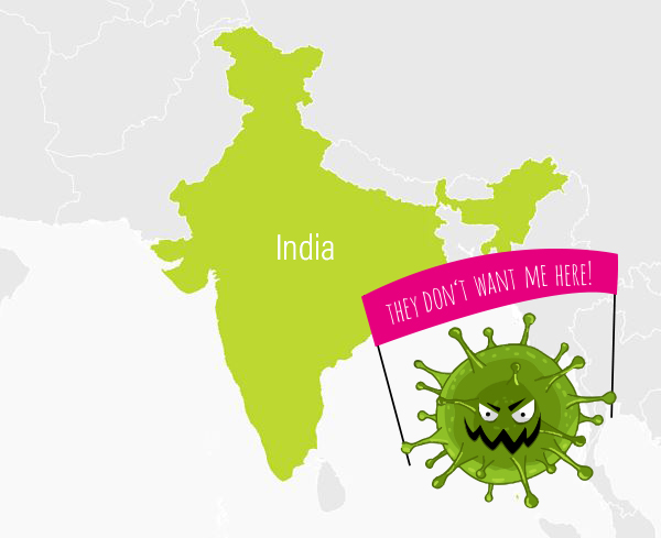 Opatření proti Koronaviru v Indii jsou striktní!