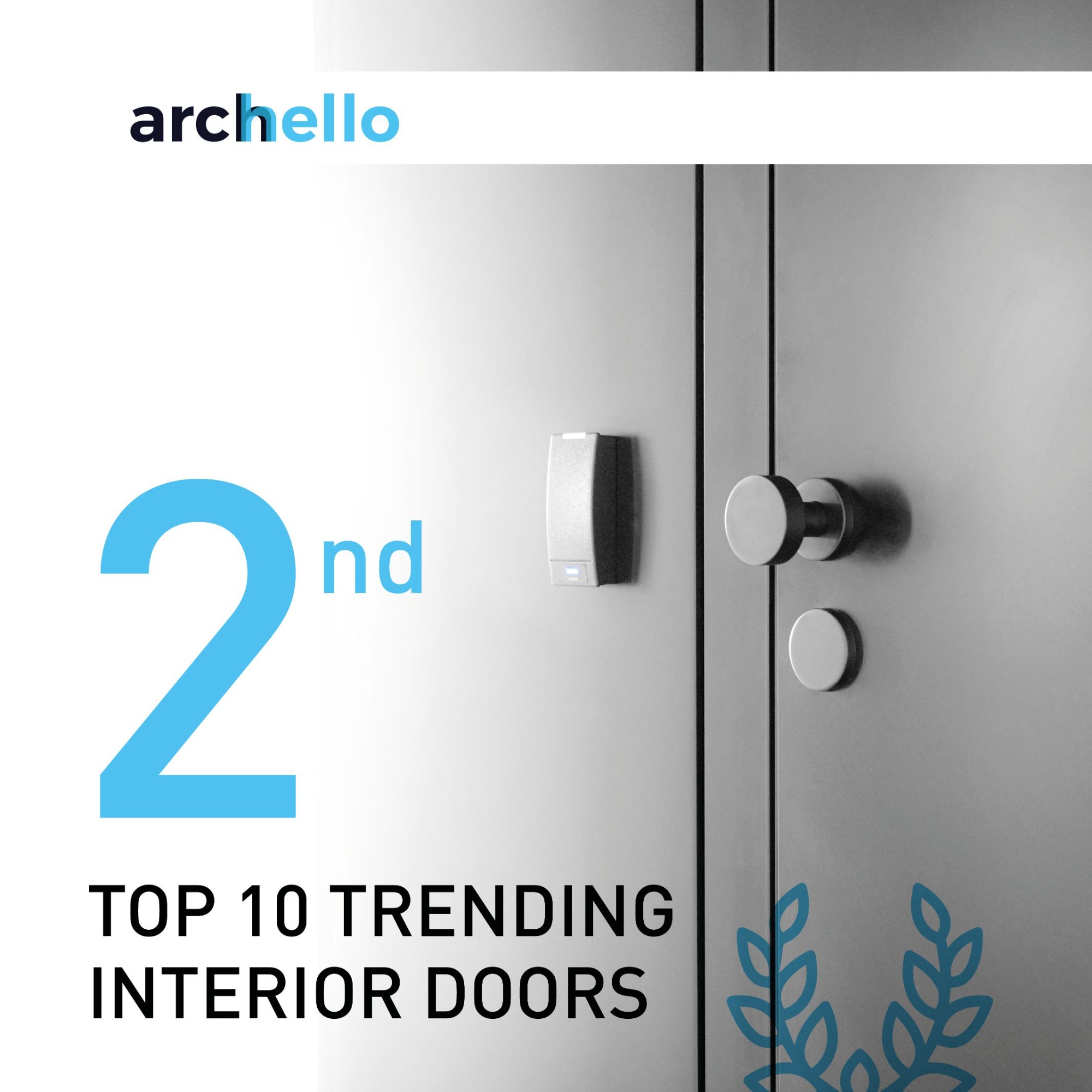 Sme v rebríčku TOP 10 trending výrobcov interiérových dverí